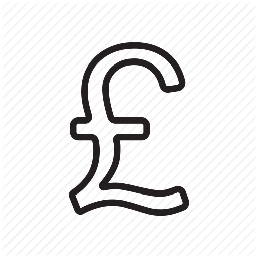 512x512 British Pound, Currency, Finance, Gbp, Pound, Pound Sterling Icon