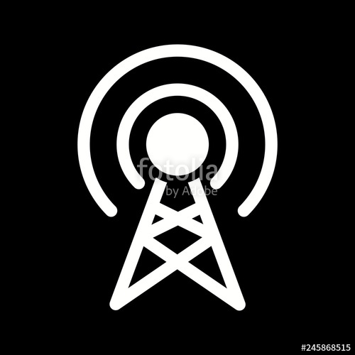 Vector Broadcast Icon Stock Image And Royalty Free Vector 500x500 Vector Broadcast Icon Stock Image And Royalty Free Vector