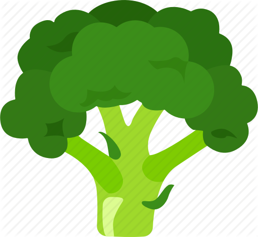 512x471 Broccoli, Calabrese, Cauliflower, Head, Sprout, Sprouting Icon