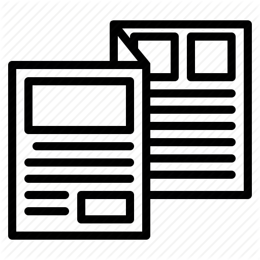 512x512 Advertisement, Brochure, Flyer, Leaflet, Pamphlet Icon