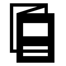 256x256 Brochure Icon