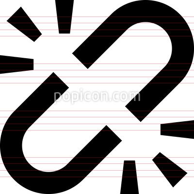 400x400 Broken Chain Link Vector Icon