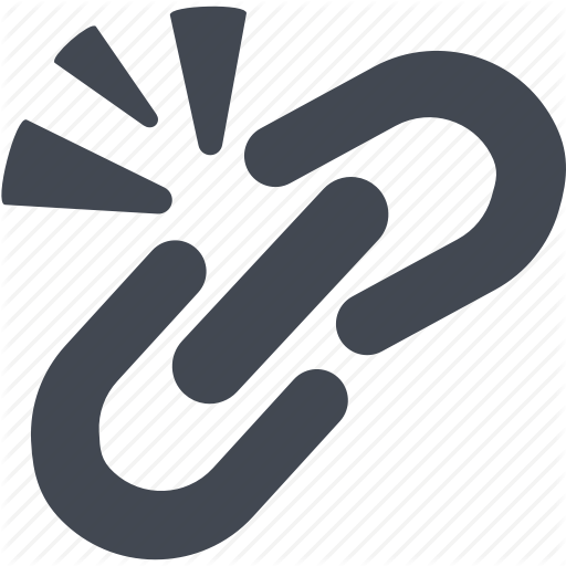 512x512 Broken Chain, Chain, Unlink Icon