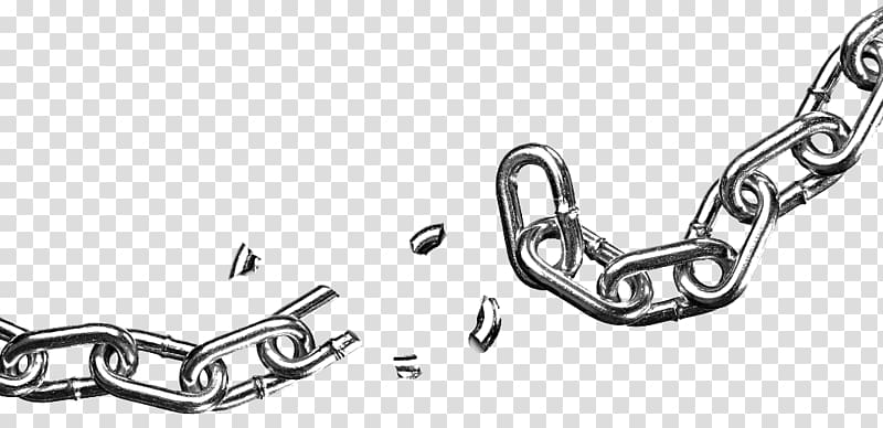 800x388 Silver Chain Illustration, Icon, Broken Chain Transparent