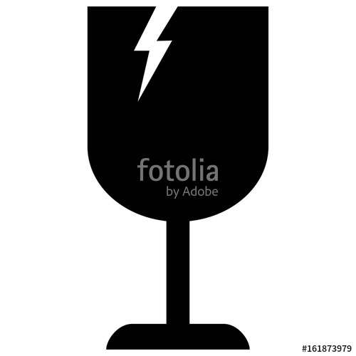 500x500 Broken Glass Icon Stock Image And Royalty Free Vector