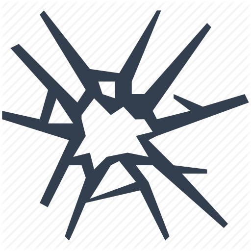 512x512 Broken, Danger, Glass, Insurance, Security, Shattered, Thief Icon
