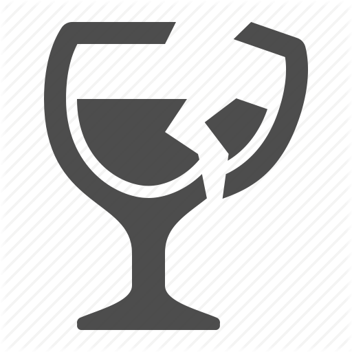 512x512 Broken, Drink, Fragile, Glass, Shipping, Wine Icon