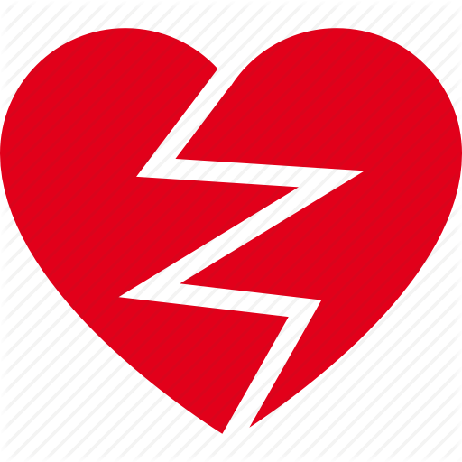 512x512 Broken, Heart, Love, Romance, Romantic, Valentine, Valentines Icon