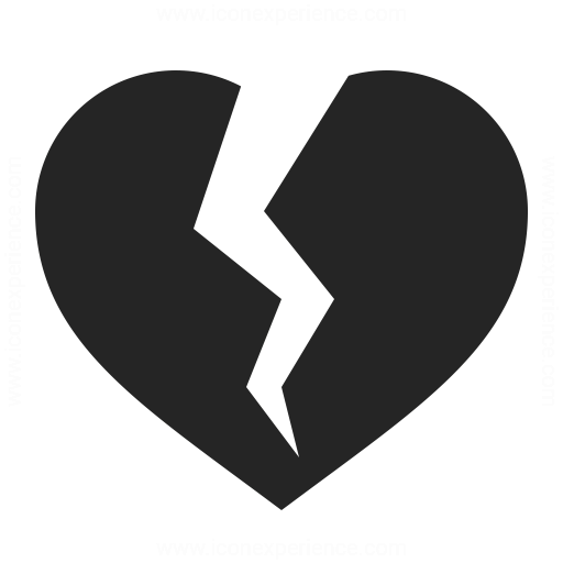 512x512 Heart Broken Icon Iconexperience
