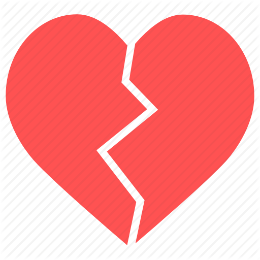 512x512 Break Up, Broken, Broken Heart, Heart, Heartbreak Icon