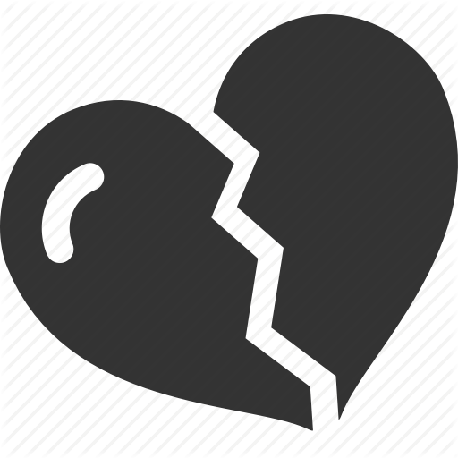 512x512 Broken, Heart, Heartbreak, Love Icon