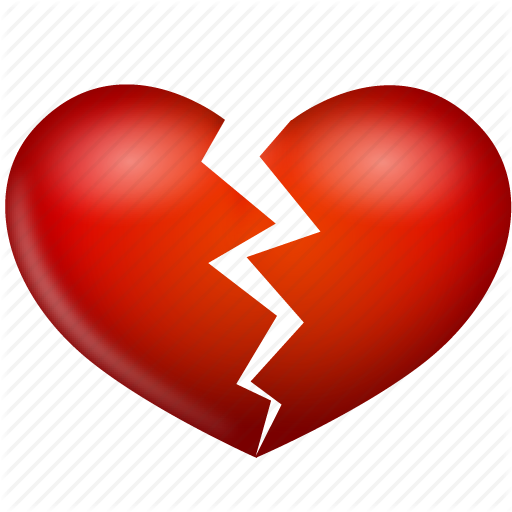 512x512 Broken, Heart, Hurt, Love, Valentine's Day Icon