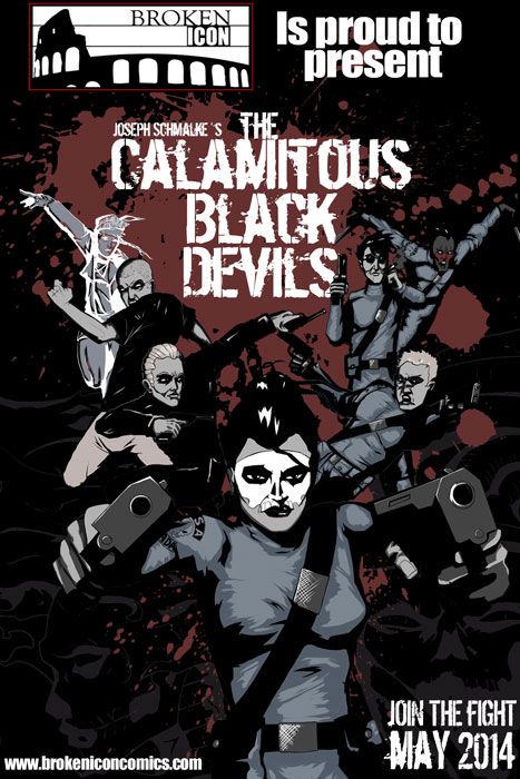 467x700 Broken Icon Promo Piece Calamitous Black Devils In Comic