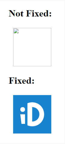 218x480 Hide Image Errors Via Csshtml