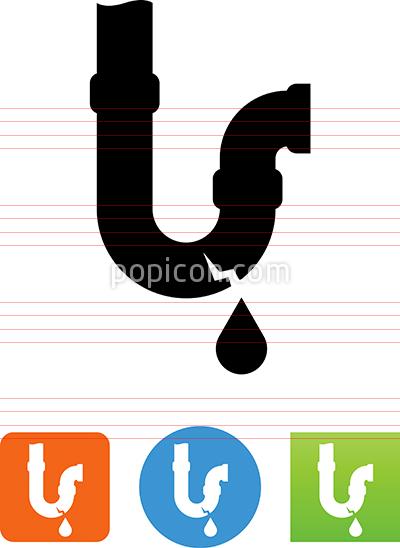 400x548 Broken Water Pipe Icon