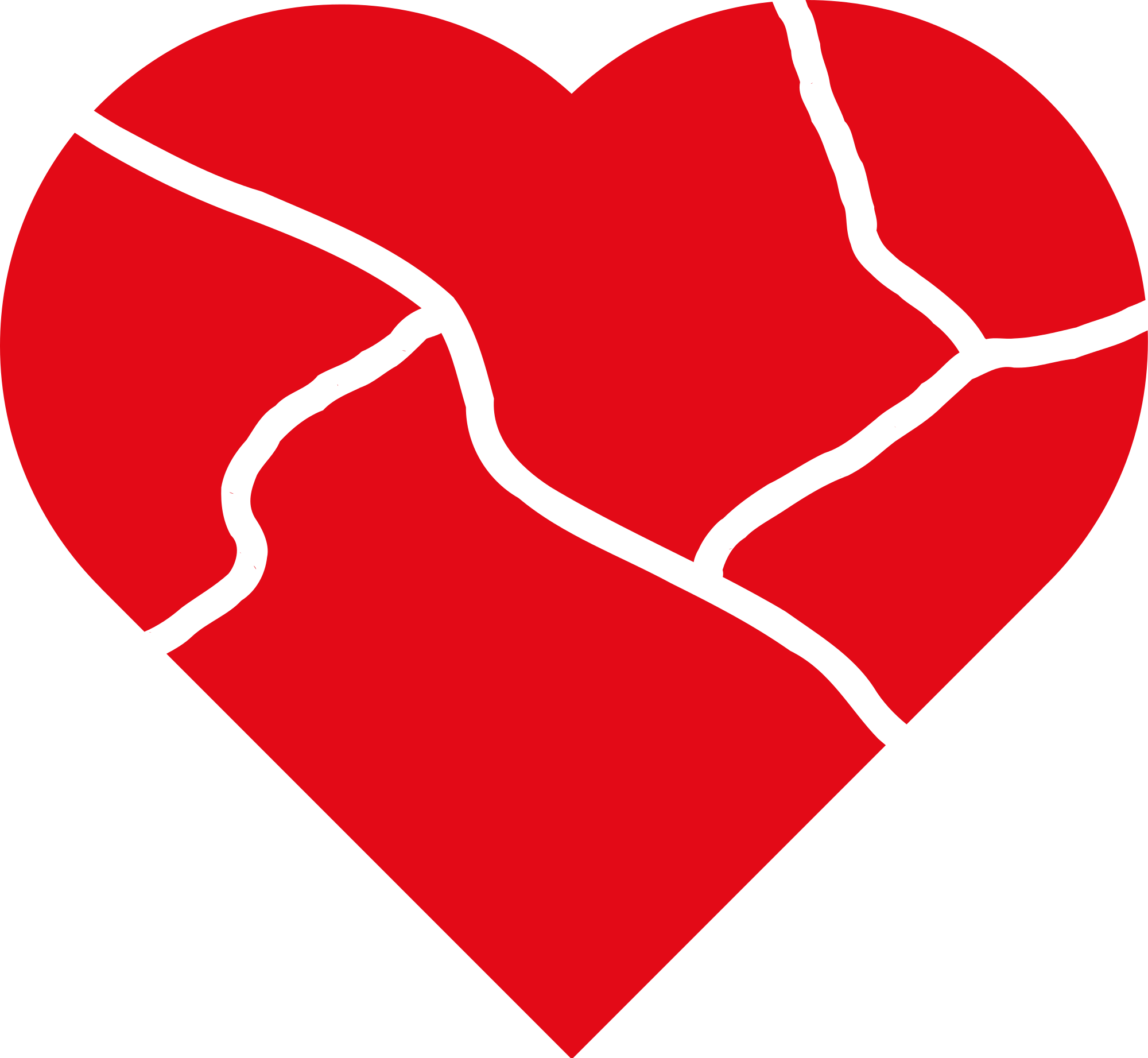2000x1843 Broken Heart Black And White Download Transparent Png