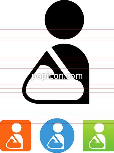 400x537 Broken Arm Icon