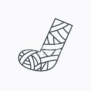 Gypsum Or Cast Foot Broken Leg Premium Clipart 300x300 Gypsum Or Cast Foot Broken Leg Premium Clipart