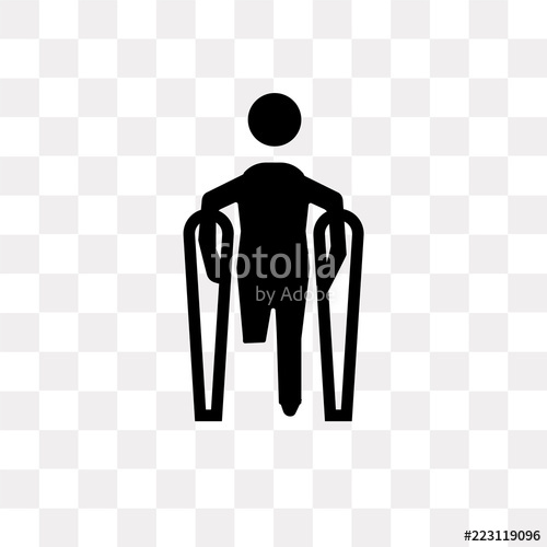 Broken Leg Icon On Transparent Background Modern Icons Vector 500x500 Broken Leg Icon On Transparent Background Modern Icons Vector