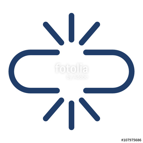 500x500 Broken Link Icon Stock Image And Royalty Free Vector