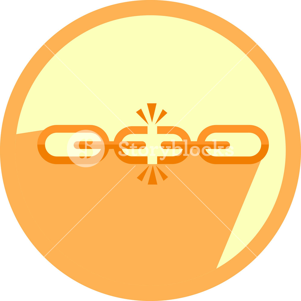 1000x1000 Broken Link Icon Royalty Free Stock Image