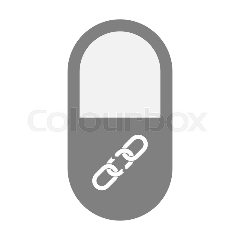 800x800 Illustration Of An Isolated Pill Icon Stock Vector Colourbox