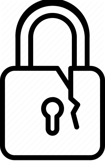 336x512 Breach, Broken, Gdpr, Lock Icon Icon