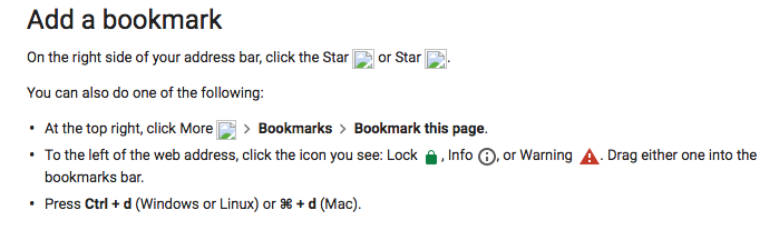 699x216 Images In Google Help Pages Show The Broken Link Icon