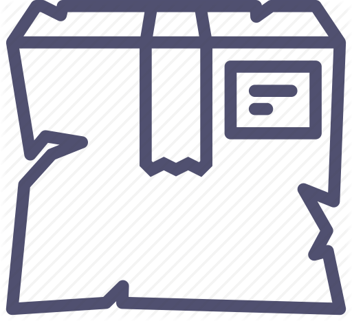 512x467 Box, Broken, Cargo, Delivery, Fail, Failure, Package, Product