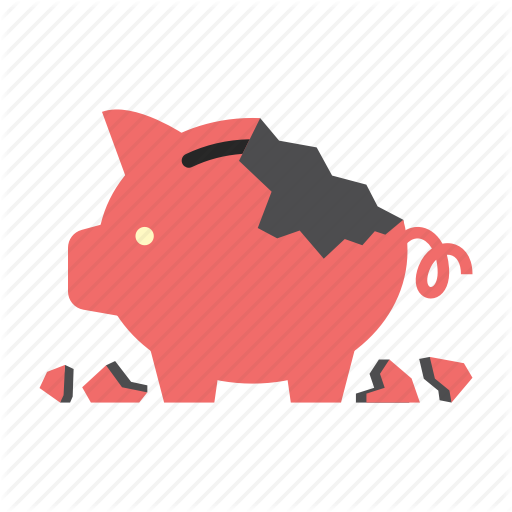 Bank, Broken, Finance, Money, Piggy, Saving, Storage Icon 512x512 Bank, Broken, Finance, Money, Piggy, Saving, Storage Icon