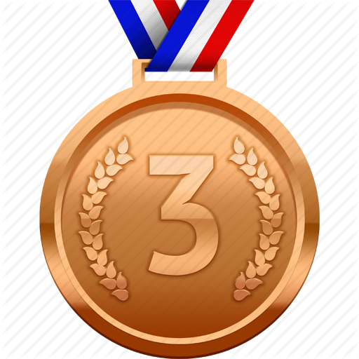 512x512 Award, Bronze, Medal, Prize, Third, Third Place Icon