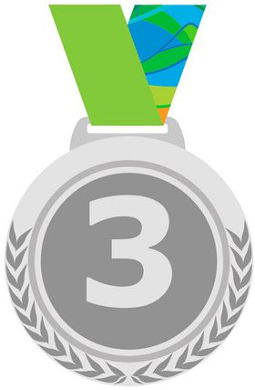 280x427 Gold Medal Icon Silver Medal Icon Bronze Medal Vector