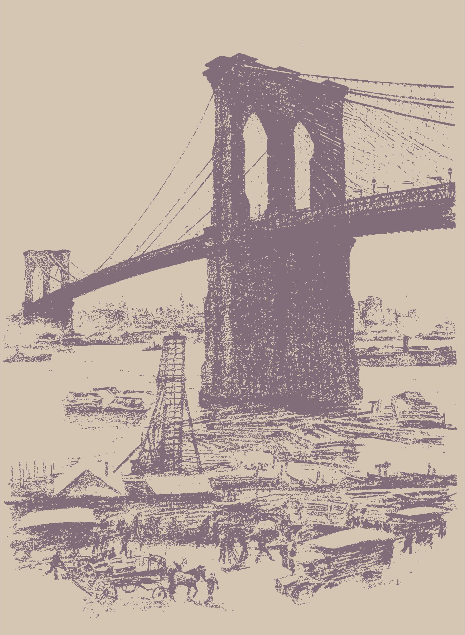 1760x2400 Classic Brooklyn Bridge Icons Png