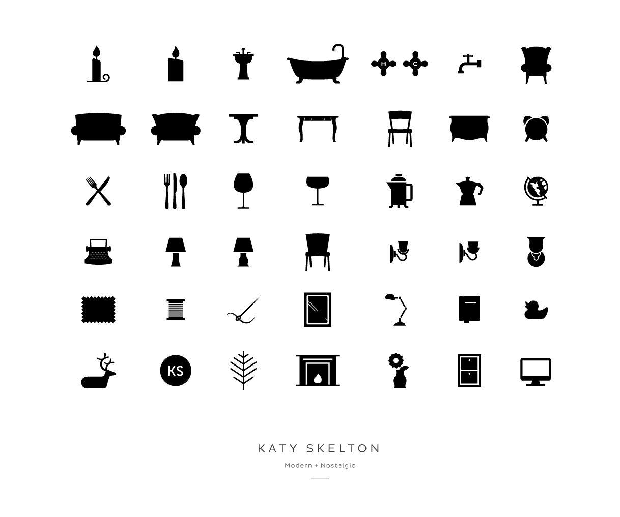 1218x1017 A Custom Icon Set Matt Yow Made For Our Branding Client