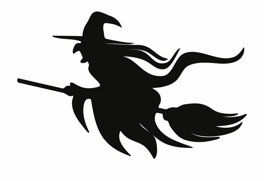 920x632 Clipart Black And White Download Clipart On Broomstick