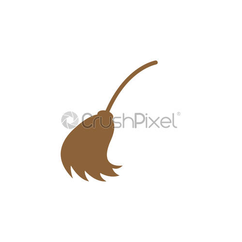 Broom Icon Design Template Vector Illustration, Stock Vector 500x500 Broom Icon Design Template Vector Illustration, Stock Vector