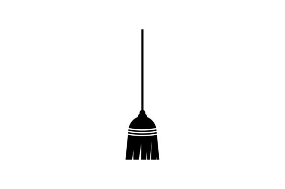 Broom Icon Vector Graphic 580x386 Broom Icon Vector Graphic