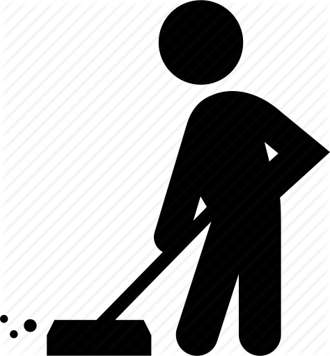 Broom, Clean, Custodian, Janitor, Person, Sweep, Sweeping Icon 474x512 Broom, Clean, Custodian, Janitor, Person, Sweep, Sweeping Icon