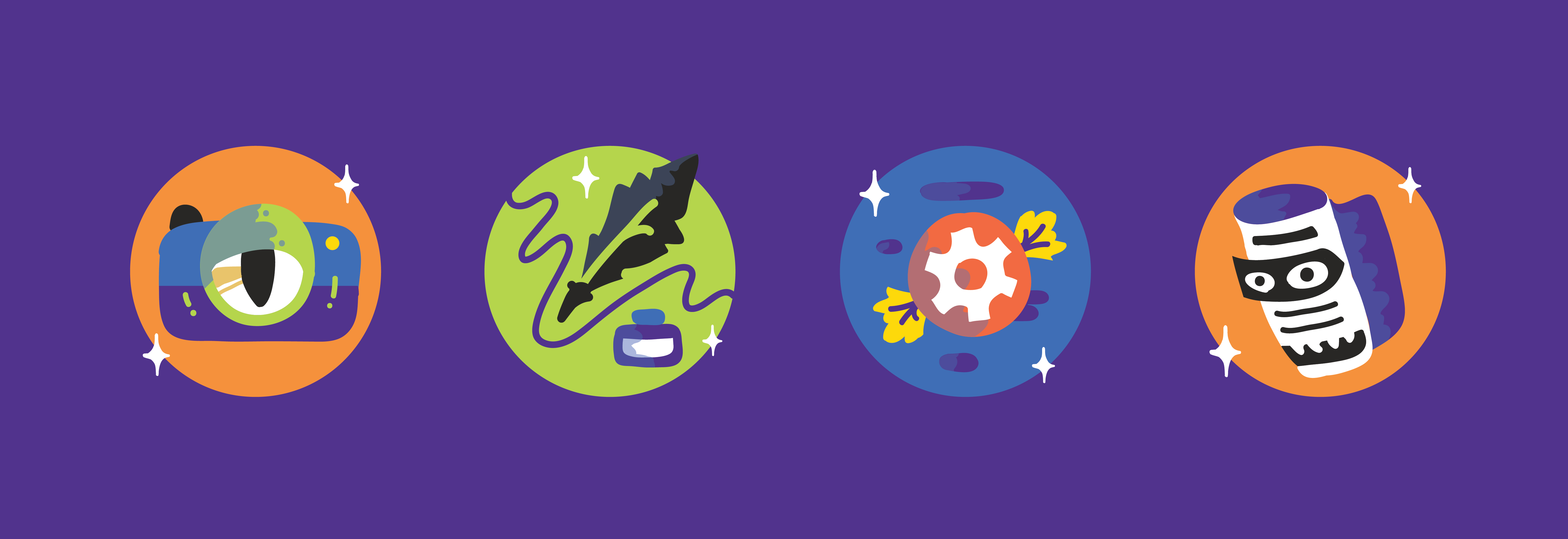 6300x2165 Ily Phelps Designer Illustrator Android App Icons