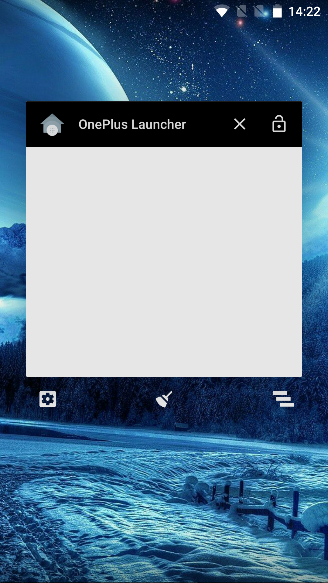 1080x1920 Q Broom Icon In The Recent App Menu