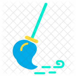 Broom Icon Of Flat Style 256x256 Broom Icon Of Flat Style