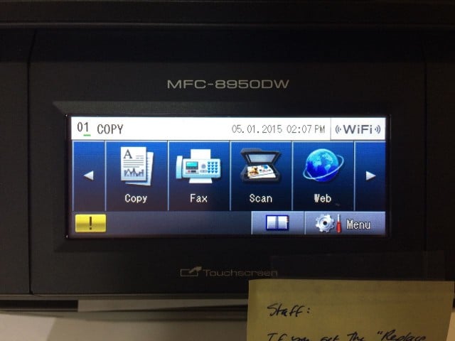 640x480 How To Reset Replace Laser Unit Message On Brother Mfc