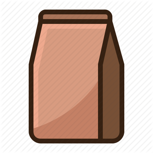 512x512 Bag, Brown, Cafe, Coffee, Paper, Vintage Icon