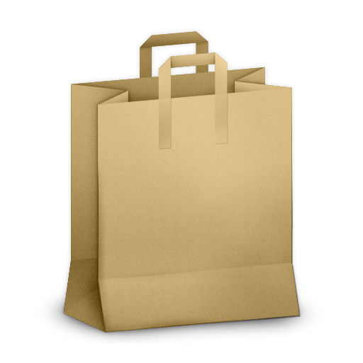 512x512 Paper Bag Brown Icon