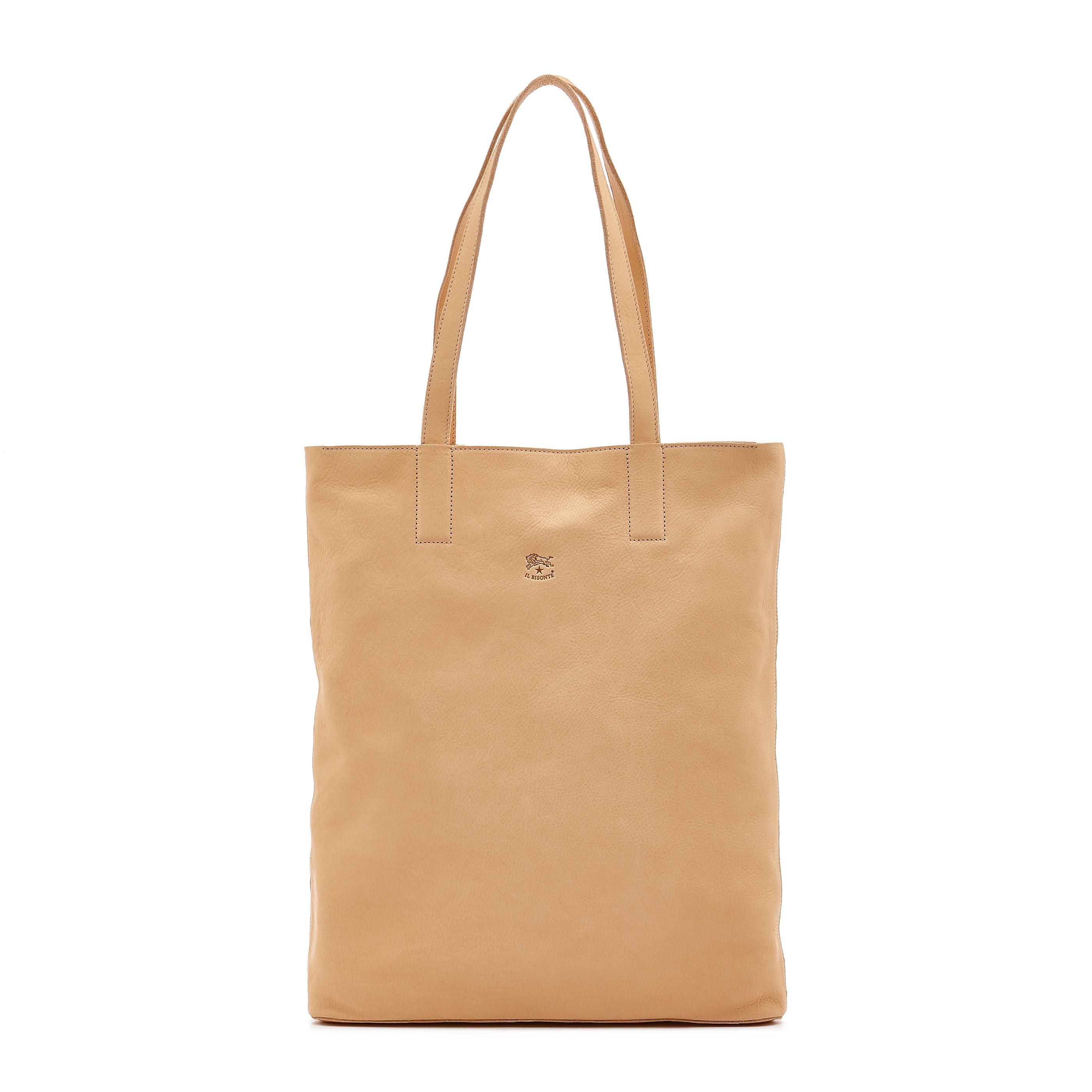 2800x2800 Tote Bag New Icon In Cowhide Leather Color Natural