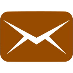256x256 Brown Message Icon
