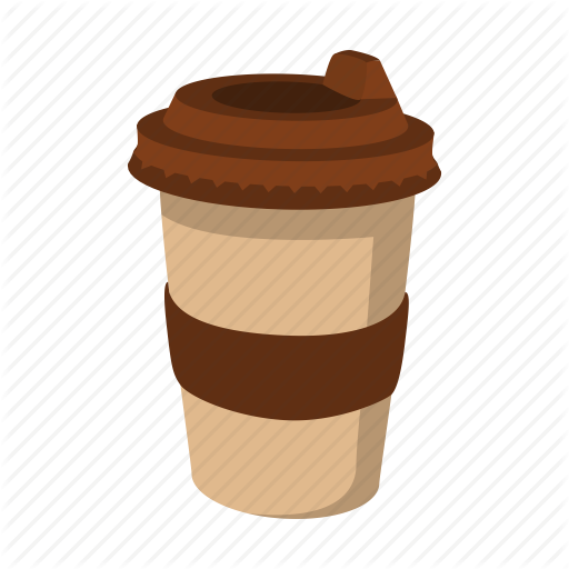 512x512 Cardboard, Cartoon, Coffee, Cup, Mocha, Paper, Takeaway Icon