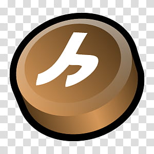 300x300 D Cartoon Icons Ii, Macromedia Homesite, Round Brown Button Icon