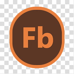 256x256 Radial Icon Set Flash Builder, Brown And Orange Fb Icon
