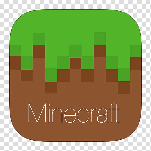 512x512 Brown And Green Minecraft Icon Art, Minecraft Pocket Edition